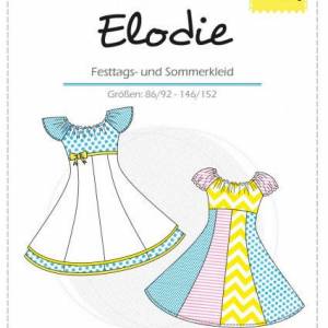 Elodie - Festtags- und Sommerkleid - farbenmix - Papierschnittmuster Bild 3