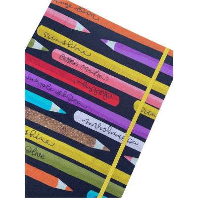 Bullet Journal Skizzenbuch Notizbuch A4  "Colours" Hardcover PUNKTKARIERT Punktraster