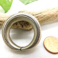 massiver Fulani Silber Ring - ca. 24,8g - handgemacht in Mali/Westafrika Bild 1