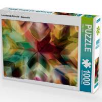Leuchtende Kristalle - Encaustic (Puzzle) • 1000 Teile • gelegte Größe: 68 x 48 cm Bild 1