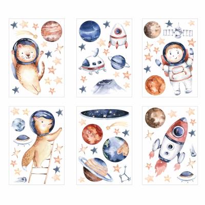 Fensterbilder Dinosaurier selbstklebend - Statisch Haftende PVC Aufkleber