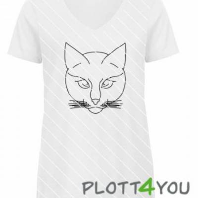 Plotterdatei "Katze"