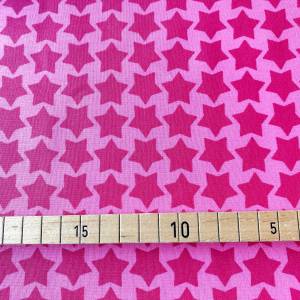 Beschichtete Baumwolle - 50cm x 75cm - 5 Euro/Stück - Farbenmix Staaars - lebensmittelecht - rosa/pink Bild 1