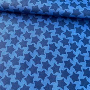 Beschichtete Baumwolle - 50cm x 75cm - 5 Euro/Stück - Farbenmix Staaars - lebensmittelecht - jeans/dunkelblau Bild 3