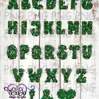 Digistamps "Weihnachts-ABC" ,PNG, inkl. Plottdatei SVG, DXF Bild 1