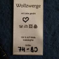 Glücks-Schlüppi Wollfleece  Gr. 74-80 Windelhöschen Überhose windelfrei Bild 4