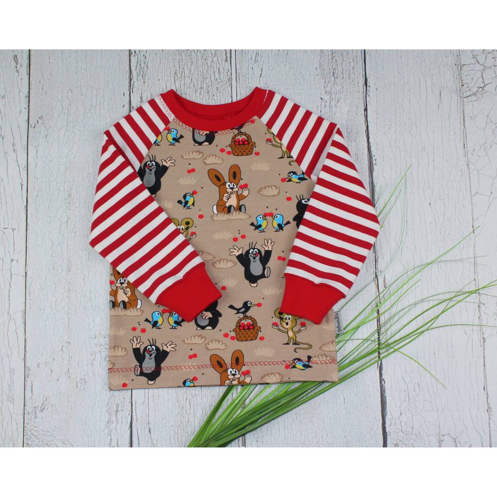 Kleine Maulwurf Stoff Pauli Stoff Jersey Stoffundliebe