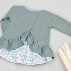 Kleidung Mädchen Tunika Pullover Gr. 92, Stickdatei Koala, Kleid Langarmshirt, Geschenk zur Geburt, Geburtstag, Taufe Bild 4