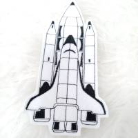 XXL Aufnäher Space Shuttle mit Trägerrakete Bild 4