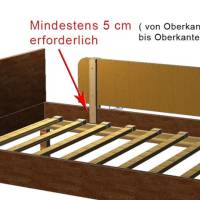 2in1 _ Bettablage & Rausfallschutz _ aus Holz mit EMOJIS Motiv _ Bettgitter / Bettablage (30 cm breit) Bild 8