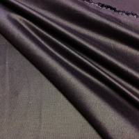Uni Baumwolle Polyester Mischgewebe Stoff Aubergine Violett Bild 1