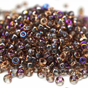 10g Miyuki Seed Beads Rocailles 8/0 Crystal Sliperit Bild 1