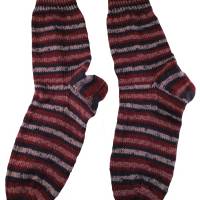 reine Handarbeit - Socken (ca. Größe 40/41) - Skimütze Bild 1