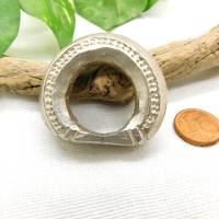massiver Fulani Silber Ring - ca. 57,5g - handgemacht in Mali/Westafrika Bild 1