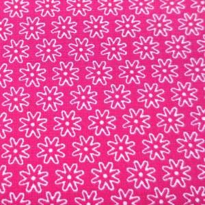 Stoff Blume pink - 8,00 EUR/m - Baumwolle - Patchwork Bild 1