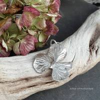 Kettenanhänger aus Silber Hortensie Bild 4