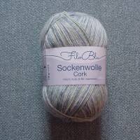 Sockenwolle Cork von Filo Blu Bild 1