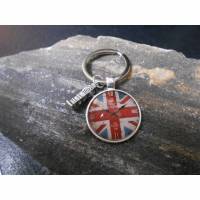 England London Big Ben    Cabochon Rund silber  Schlüsselanhänger Bild 1