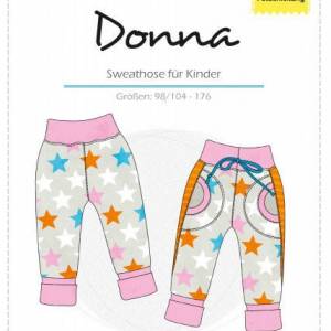 Donna - Sweathose für Kinder - farbenmix - Papierschnittmuster Bild 3