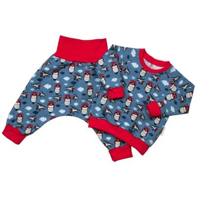 2-tlg Set Pullover + Pumphose Baby Gr. 62-68 Geschenk Geburt SOFORTKAUF