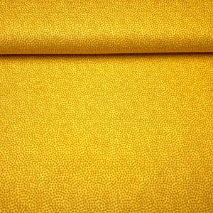 Baumwollwebware - unregelmäßige Punkte - gelb - 10,00 EUR/m - 100% Baumwolle - Dotty - Swafing Bild 2