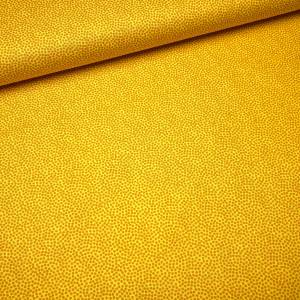 Baumwollwebware - unregelmäßige Punkte - gelb - 10,00 EUR/m - 100% Baumwolle - Dotty - Swafing Bild 3
