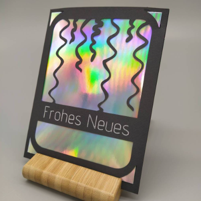 Frohes Neues - Silvesterkarte - Neujahr