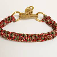Halsband Weihnachten, weihnachtliches Hundehalsband, Zugstopphalsband 30 cm Halsumfang, Sofortkauf Bild 3