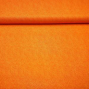 Baumwollwebware - unregelmäßige Punkte - orange - 10,00 EUR/m - 100% Baumwolle - Dotty - Swafing Bild 2