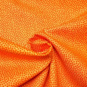 Baumwollwebware - unregelmäßige Punkte - orange - 10,00 EUR/m - 100% Baumwolle - Dotty - Swafing Bild 4