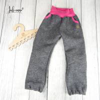 Walk Hose Pumphose mit Taschen & Verstärkung Grau Pink Bild 1
