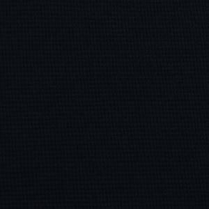 Waffeljersey (OEKO-TEX 100) - uni schwarz Bild 2