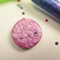 Diamond painting pen "metallic shine pinklilablau" mit 2 Metallaufsätzen plus ein Mindermagnet Bild 2