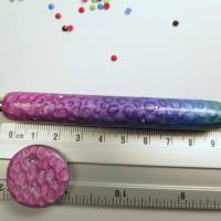Diamond painting pen "metallic shine pinklilablau" mit 2 Metallaufsätzen plus ein Mindermagnet Bild 5