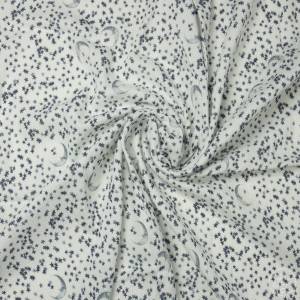 ab 50cm Musselin Moon & Stars Stoff Baumwolle - Double Gauze Krinkelmusselin Bild 3
