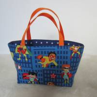 Kinderkörbchen - Kindertasche - Superhero Bild 3