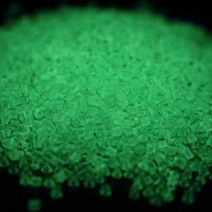 Toho Seed Beads 11/0 Glow In The Dark - Mint Green/Bright Green Bild 3