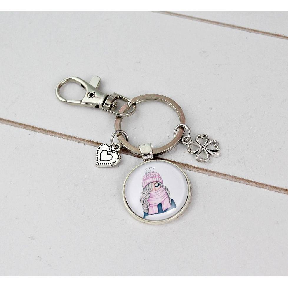 Schlüsselanhänger Taschenanhänger mit Wunschname Name Baby Geschenkidee ❤❤❤❤ 
