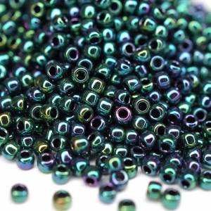 Toho Seed Beads 11/0 Higher Metallic June Bug Bild 1