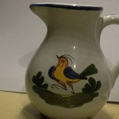Kännchen Vogel Motiv Milchkanne Milchkännchen Vintage - Sammlerstück