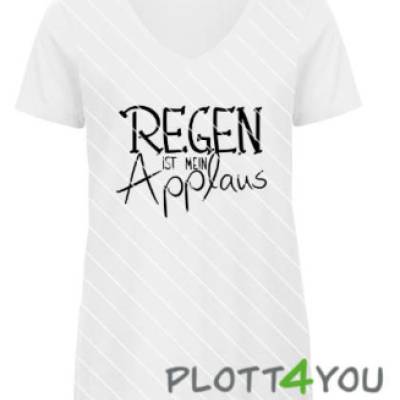 Plotterdatei "Regen ist mein Applaus"