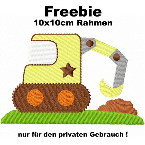 Freebie -Kostenlose Stickdatei 10x10cm