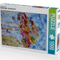 Handgepflückt - Motiv aus Geburtstagskalender – Encaustic (Puzzle) • 1000 Teile • gelegte Größe: 68 x 48 cm Bild 1