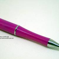 Kugelschreiber mit #Glasherzen #pink und rot mit #auswechselbarer #Mine Bild 3