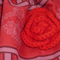 Beutel aus Baumwolle mit Kordelzug rot 30 x 40 cm Bild 2