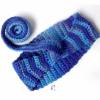 Kopfband; Stirnband; Hutband; Haarband; Calorimetry / mit Wickelband / Farbverlauf blau/lila / Gr.: L Bild 4