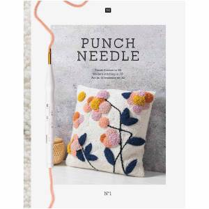 Punch Needle Buch Trend Sticken in 3D - Beispiele mit Muster & Anleitungen Rico Design Bild 1