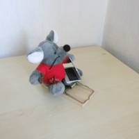 Achtung Mäuse Geldgeschenk für Weihnachten - Mausefalle - Plüschmaus - Laptop - Spielkonsole Bild 2