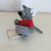 Achtung Mäuse Geldgeschenk für Weihnachten - Mausefalle - Plüschmaus Handy - Laptop - Spielkonsole Bild 3