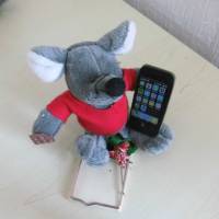 Achtung Mäuse Geldgeschenk für Weihnachten - Mausefalle - Plüschmaus Handy - Laptop - Spielkonsole Bild 7